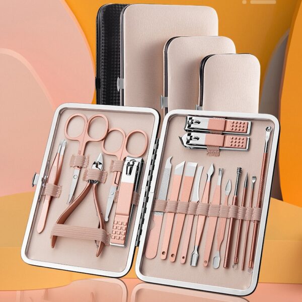 Professional Nail Care Set – Scissors, Clippers, Pedicure Tools & Grooming Kit - Image 6