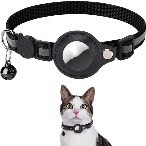 Waterproof Reflective Collar with Airtag Holder - Image 4