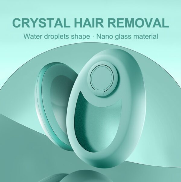 CJEER Upgraded Crystal Hair Eraser – Painless Exfoliating Removal Tool for Men & Women