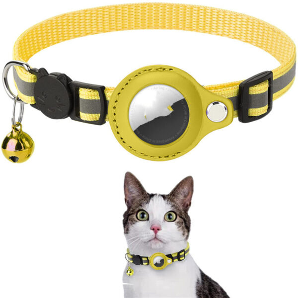 Waterproof Reflective Collar with Airtag Holder - Image 3