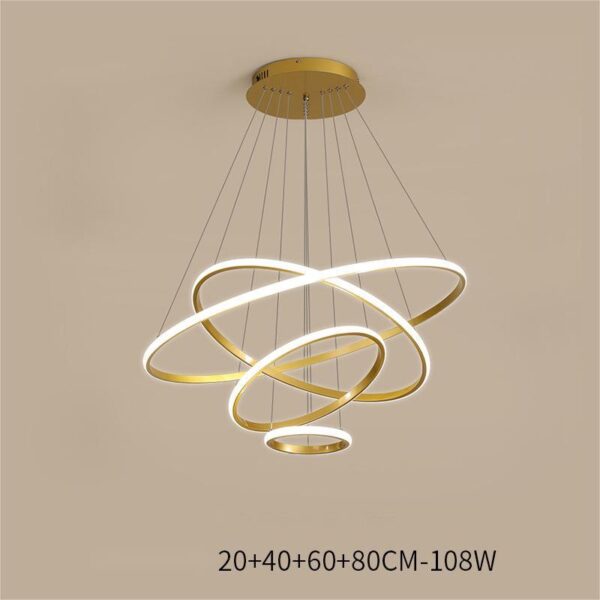 Modern Intelligent Chandelier – Stylish Lighting for Living & Dining Rooms - Image 4