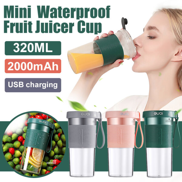 Mini USB Rechargeable Portable Blender