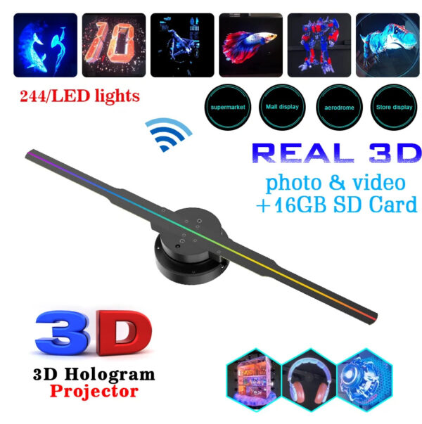 LED Luminous Holographic Projector