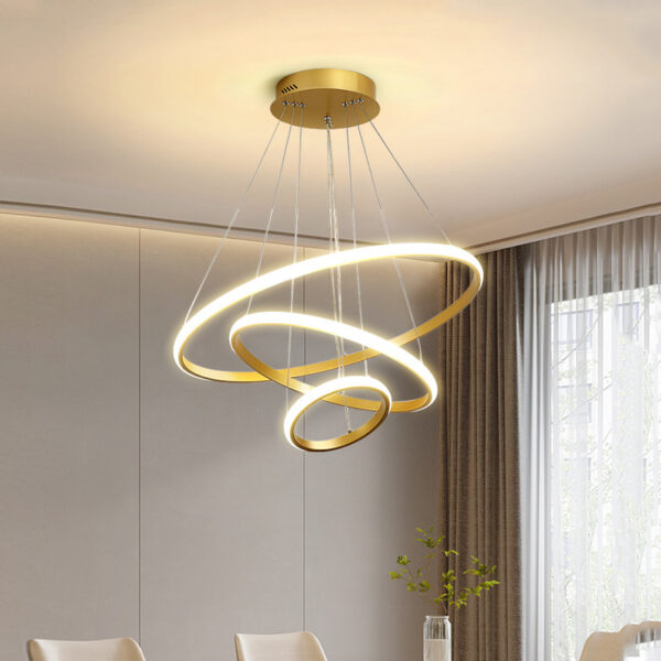 Modern Intelligent Chandelier – Stylish Lighting for Living & Dining Rooms