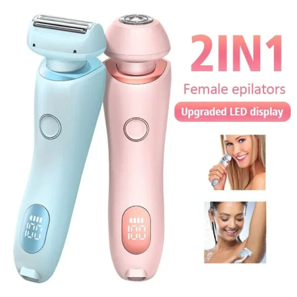 2-in-1 Rechargeable Epilator & Trimmer