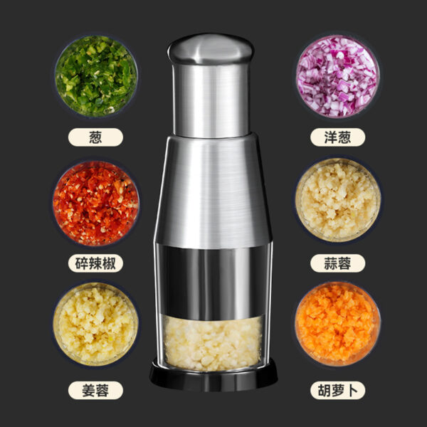 Manual Garlic & Vegetable Chopper - Image 4