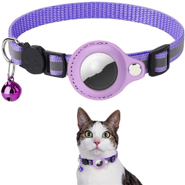 Waterproof Reflective Collar with Airtag Holder - Image 9