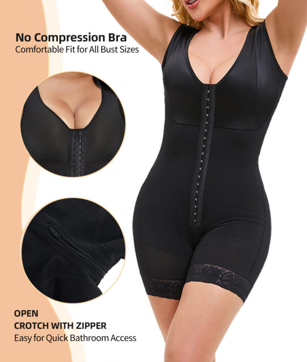 Colombian Fajas Shapewear – Tummy Control, Post-Surgery Full Body Shaper - Image 5