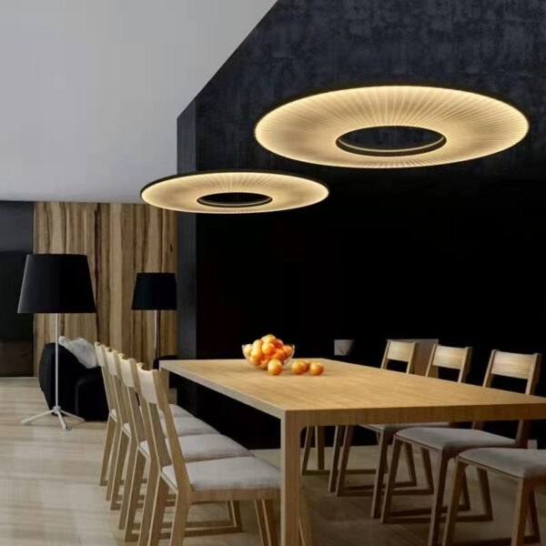 Japanese Pleated Chandelier – Creative Design for Dining & Bedroom